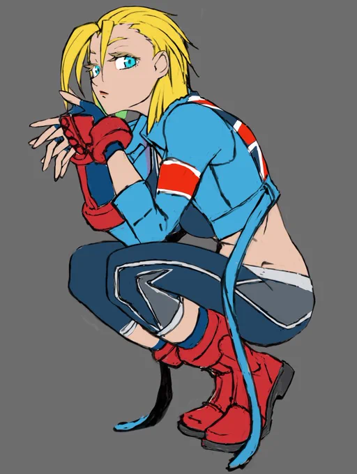 久しぶりにキャミィ描きたくなりました。
