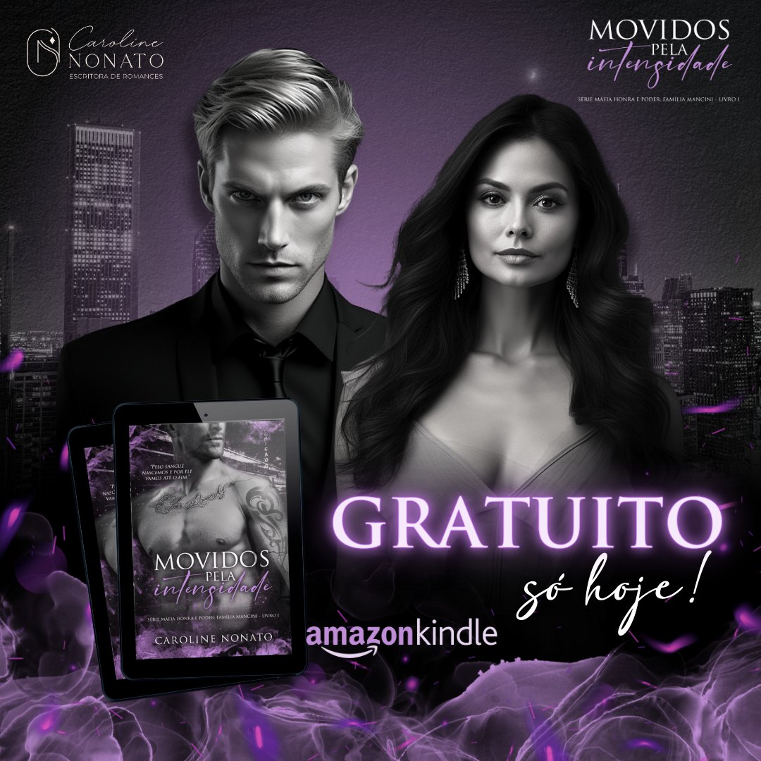 Chefe da m@fia está GRATUITO apenas hoje! Em comemoração a 1 ano de publicação do livro que mudou minha vida e não me deixou desistir de viver da escrita! Obrigada a todos!💜🔥😍

Link nos comentários! 
Por favor, dê RT para chegar a mais pessoas 💜