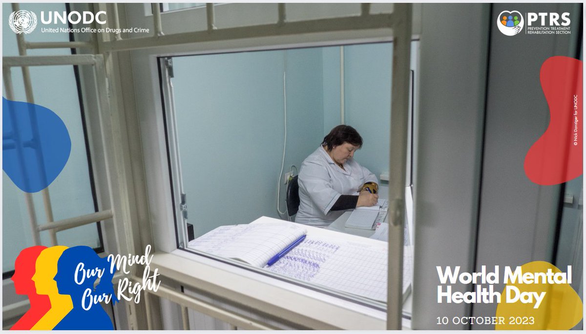 On #WorldMentalHealthDay and every day, @UNODC_PTRS is advocating for #quality #drug #treatment for people who use drugs and w/ drug use disorders See how @UNODC supports professionals working with #PWDUD in #CentralAsia: bit.ly/3QdGMaI #UNODC_QATX #IntDUDTXStandards