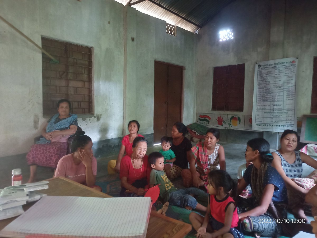 NilkantaDebbar2's tweet photo. WORLD MENTAL HEALTH DAY CELEBRATION
UNDER NORTH TUISAMA HWC, Borokonpui,
CHO Mr. Nilkanta Debbarma, https://t.co/8yet5G1DdJ