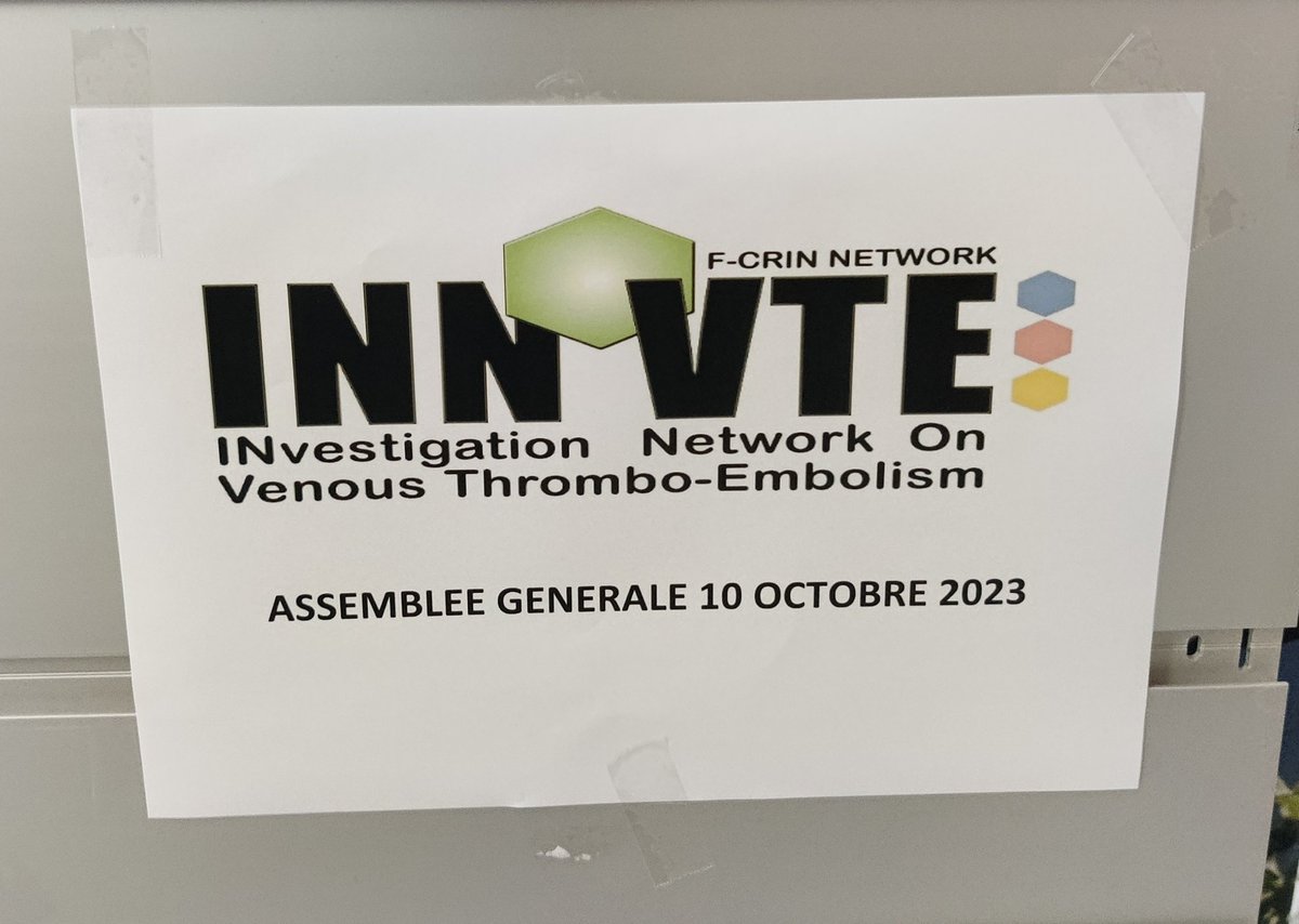 Lancement de l'assemblée générale annuelle du réseau @FCRIN_network @INNOVTE1