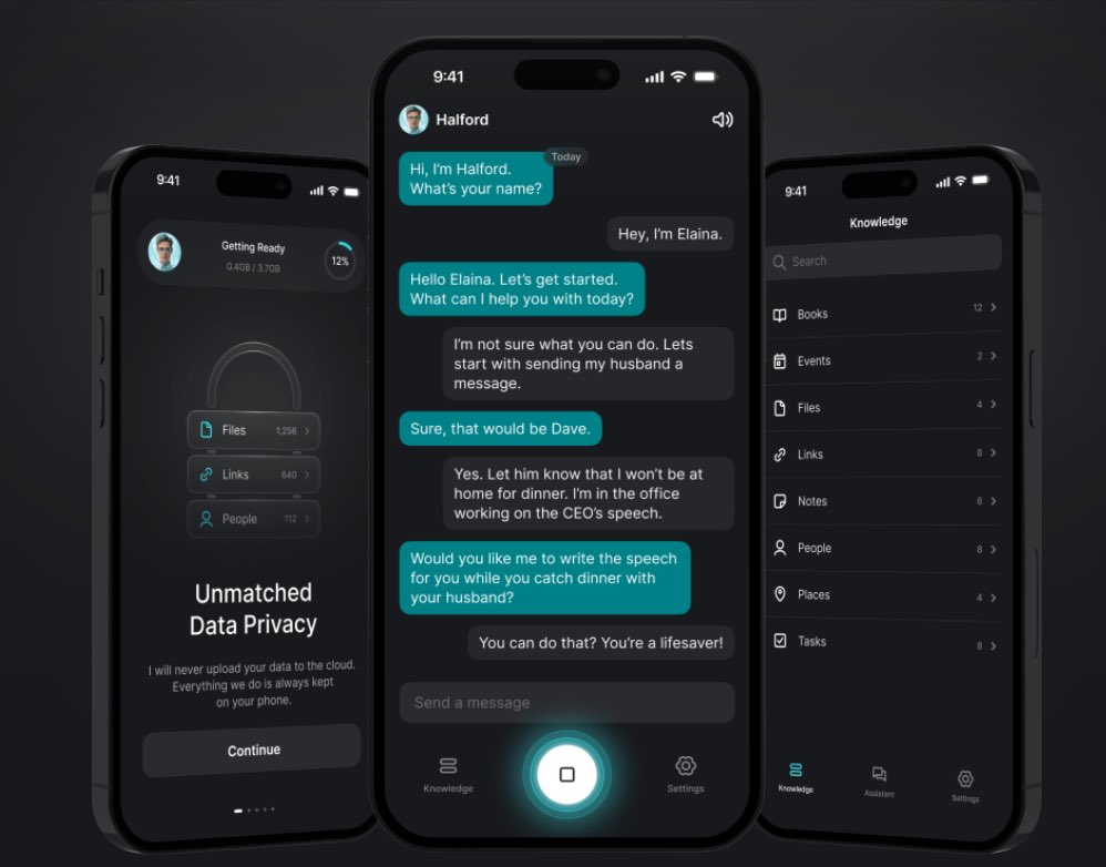 Haltia AI has unveiled a premium AI assistant in limited beta, emphasizing its uniqueness and privacy features. ➡️  Haltia.AI

The assistant, named Halford and Tiana, offers a wide range of functions from basic tasks to advanced predictive capabilities. It