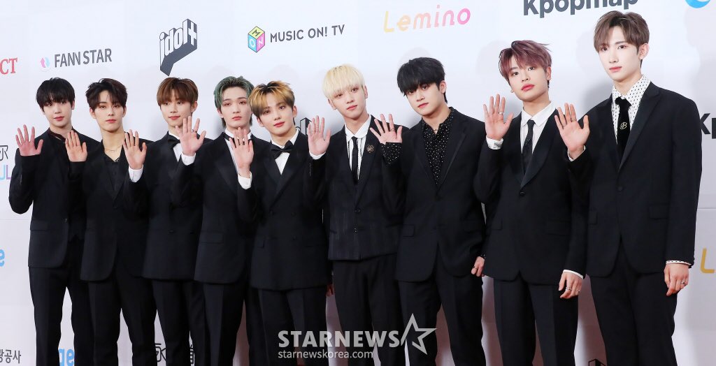 kchartsmaster's tweet photo. Xikers at the 2023 The Fact Music Awards red carpet. https://t.co/jFD0mcN7OT