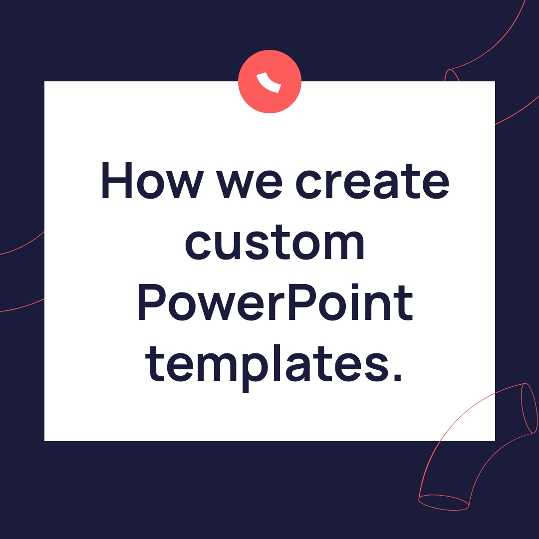 A custom PowerPoint template could be just what your whole team needs to be able to build on-brand, consistent presentations in house, without fuss or frustration.

Here we teach you how to build one yourself.

bit.ly/3FaerM4 

#PresentationDesign #PowerPoint #Branding