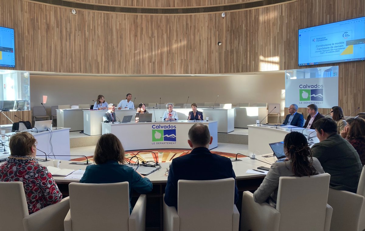 Aujourd’hui, la <a href="/Fepemfr/">Fepem</a> a le plaisir de réunir les structures mandataires normandes au sein du <a href="/CalvadosDep/">( parti sur Bluesky) Calvados Département🍏🌊</a> et autour de nos partenaires : <a href="/FedeMandataires/">Fédé_Mandataires</a> <a href="/iperia_institut/">IPERIA</a> <a href="/PE_Normandie/">Particulier Emploi Normandie</a> @Poleemploi_Ndie et la Plateforme Autonomie du Calvados 
🙏🏼 à tous !