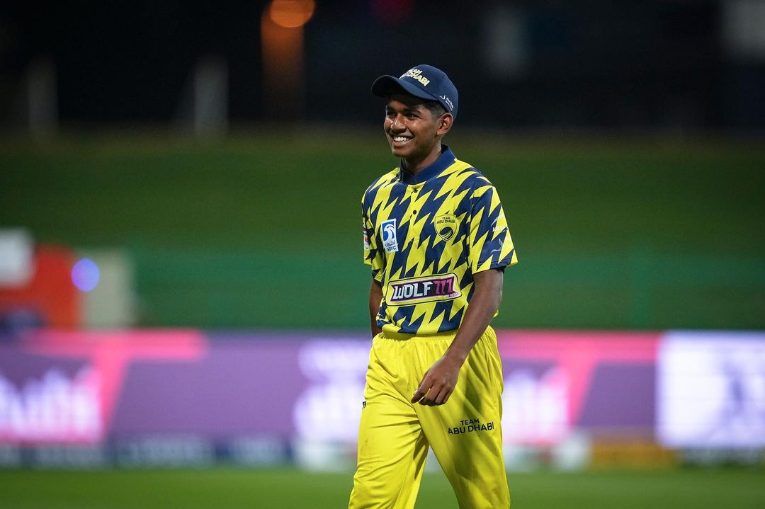 CricketZayed's tweet photo. Back for more action and excitement! ๐
Congratulations to our very own Ethan D'Souza, for making it to the #TeamAbuDhabi squad in the @T10League for a second season running. ๐๐
#AbuDhabiT10 #Wearezayed #EverydayIsGameDay https://t.co/nNnIA3bFmM