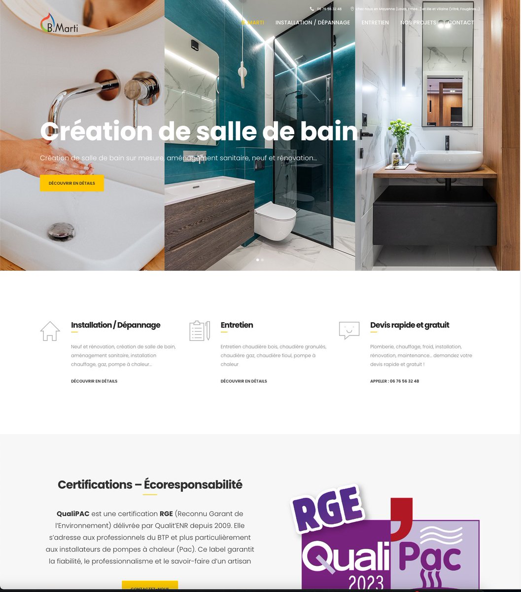 iNuage's tweet photo. Nouveau site créé pour https://t.co/ReECZSZKNY ! Vous souhaitez vous aussi un site internet créé sur mesure à votre image, contactez-nous ! 😉 https://t.co/Sn8QbuAWG8
