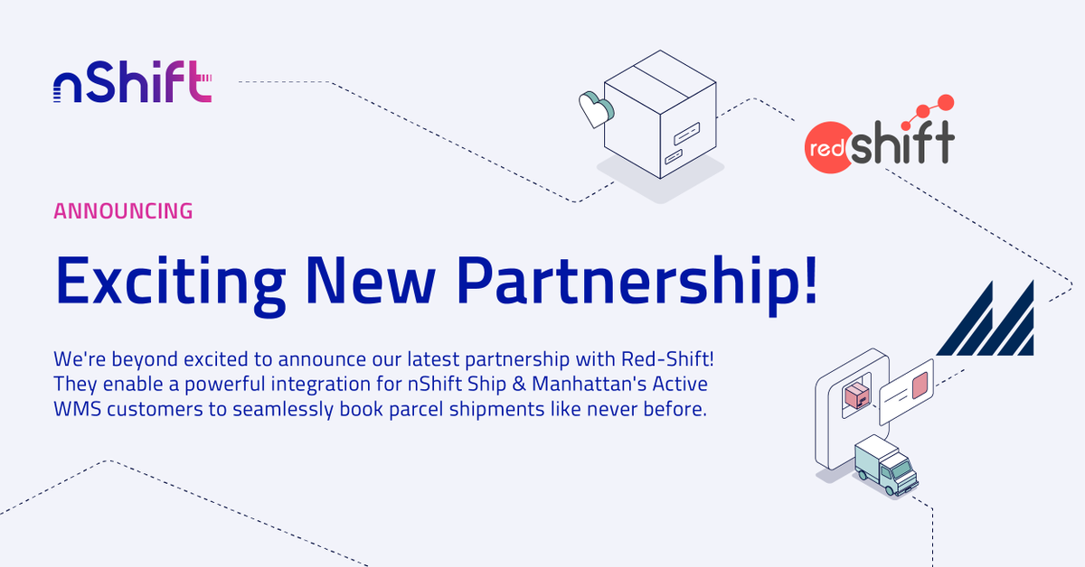 nShift, @Red_Shift2019 and @ManhAssocNews have partnered together to create an integration between nShift Ship and Manhattan Active Warehouse Management enabling customers to easily book parcel shipments from their Manhattan solution. #shippingsoftware