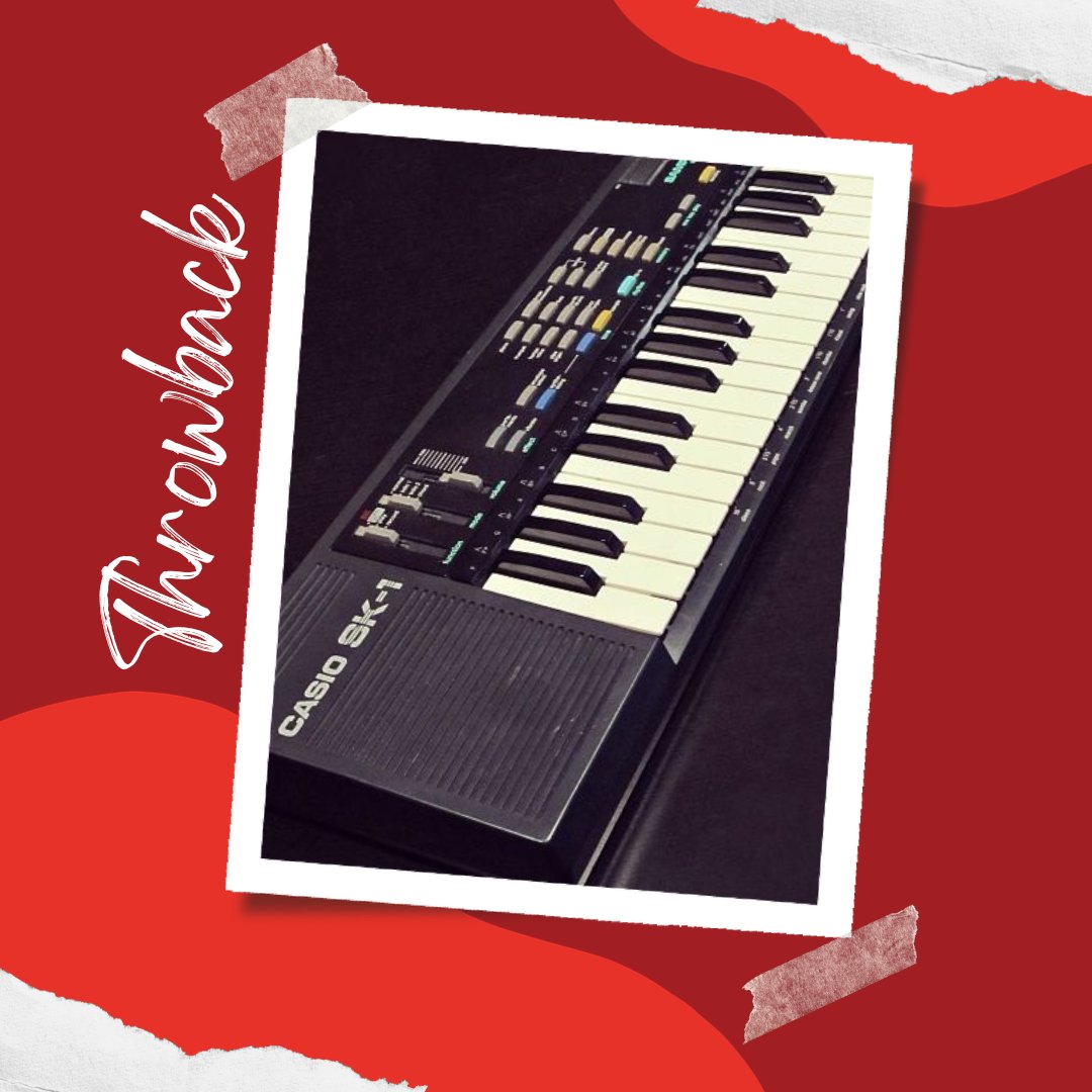 NationEastYorks's tweet photo. Today’s Throwback is from the year Casio keyboards were the must have Christmas gift, but what is the year? https://t.co/5HauubxVj4