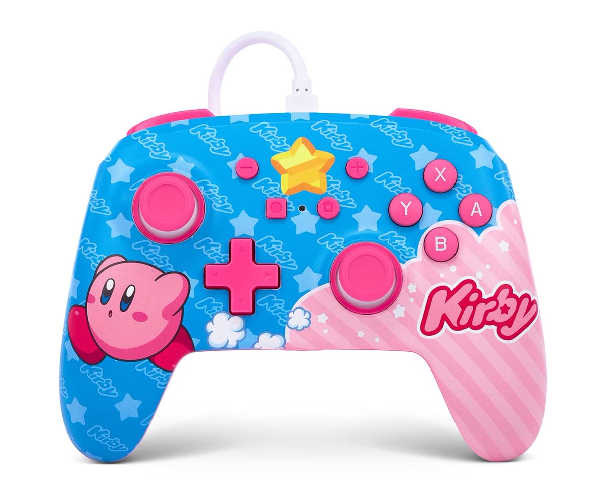 videogamedeals's tweet image. PowerA Enhanced Wired Controller for Nintendo Switch - Kirby $17.59 via Amazon (Prime Eligible). ow.ly/B4sr50PUVZ7