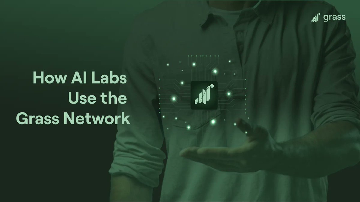 getgrassme's tweet photo. Have you ever wondered how AI knows so much about... everything?

Let's dive deep into the world of LLMs and discover why your internet bandwidth is so valuable to AI labs.

#ai #grass #getgrass #touchgrass #farmgrass #crypto @getgrass_io https://t.co/nXm5iTsDm3