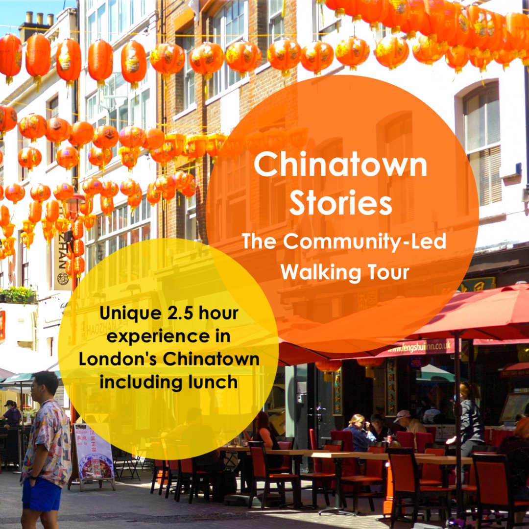 ChinaExchangeUK's tweet photo. 📣Tickets are still available for this month’s Chinatown Stories walking tour on Sunday, 29 October! Book via the link: https://t.co/tx6cvikqhr

#ChinatownStories #WalkingTour #LondonHistory #VisitLondon https://t.co/kTsDg7Ga8n