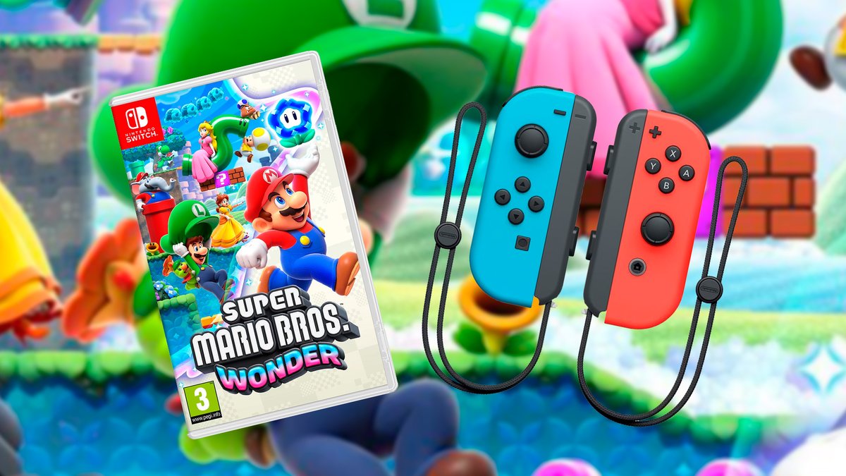 VandalOnline's tweet photo. ¡Sorteamos un Super Mario Bros. Wonder + Joy-Con azul y rojo neón!

- Usa #MarioWonderCon y @VandalOnline y menciona a los amigos con los que quieres jugar al nuevo Mario y qué personajes de los 12 disponibles usarán.
- Participa hasta las 23:59h, solo residentes en España. https://t.co/TTv5tSLMdk
