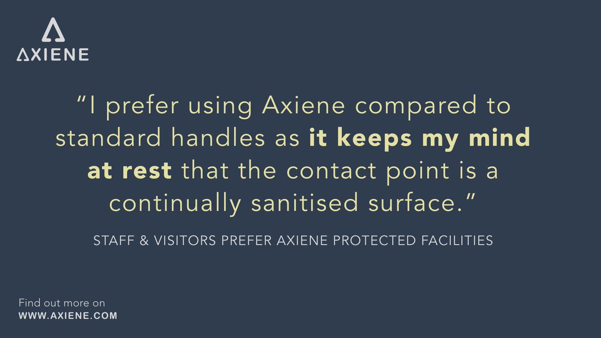 Here is what one of our customers had to say... 

#HandHygieneMatters #AxieneHealthcare #CleanHandsHealthyLives