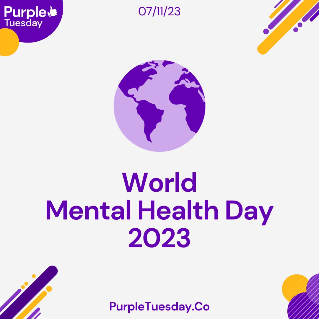 PurpleTuesNov's tweet image. Did you know that today is World mental Health Day? 💜

Maybe not, and this is why we decided to post some key facts and information about this day and why it's important.