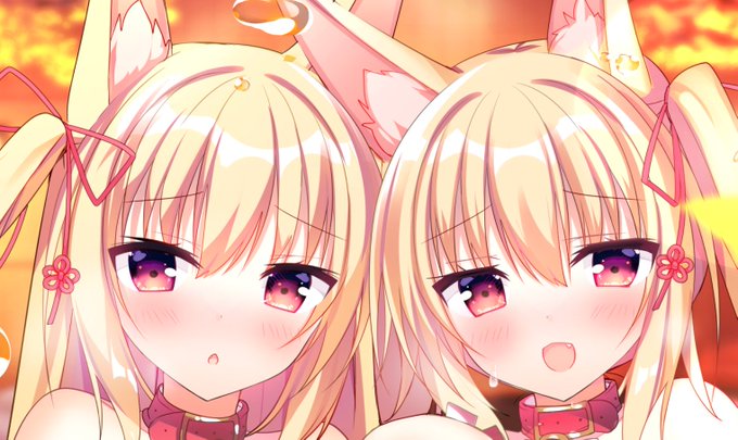 ねー💛どっちが好きなの?🦊🦊 