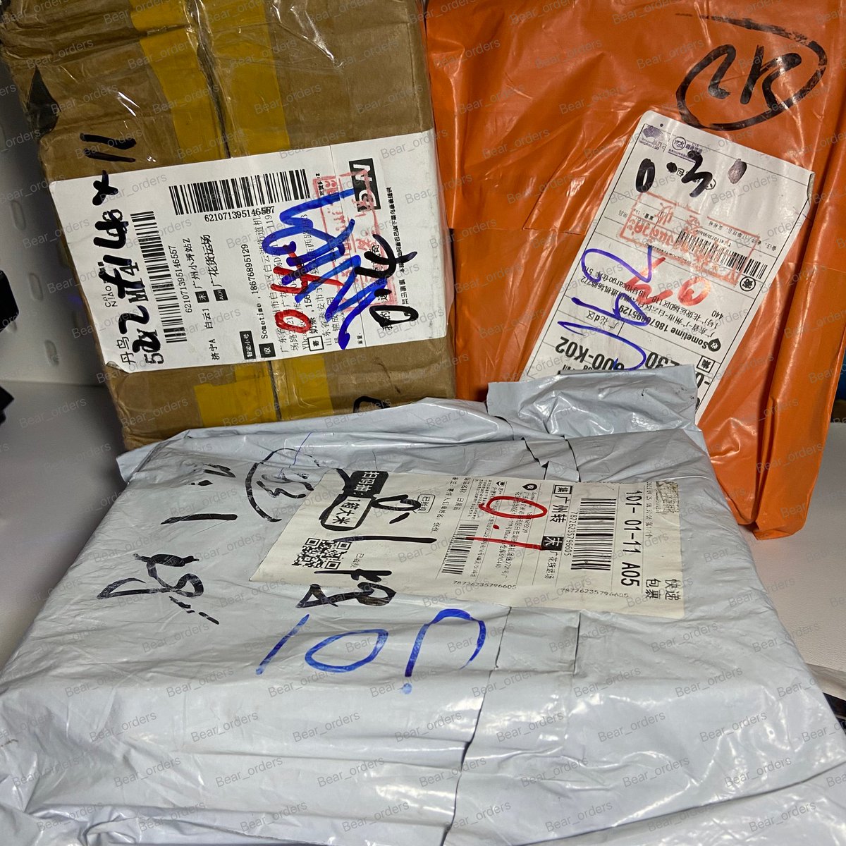 bear_orders's tweet image. พัสดุที่มาถึงวันนี้ค้าบ✨💞 #แบร์อออัพเดต