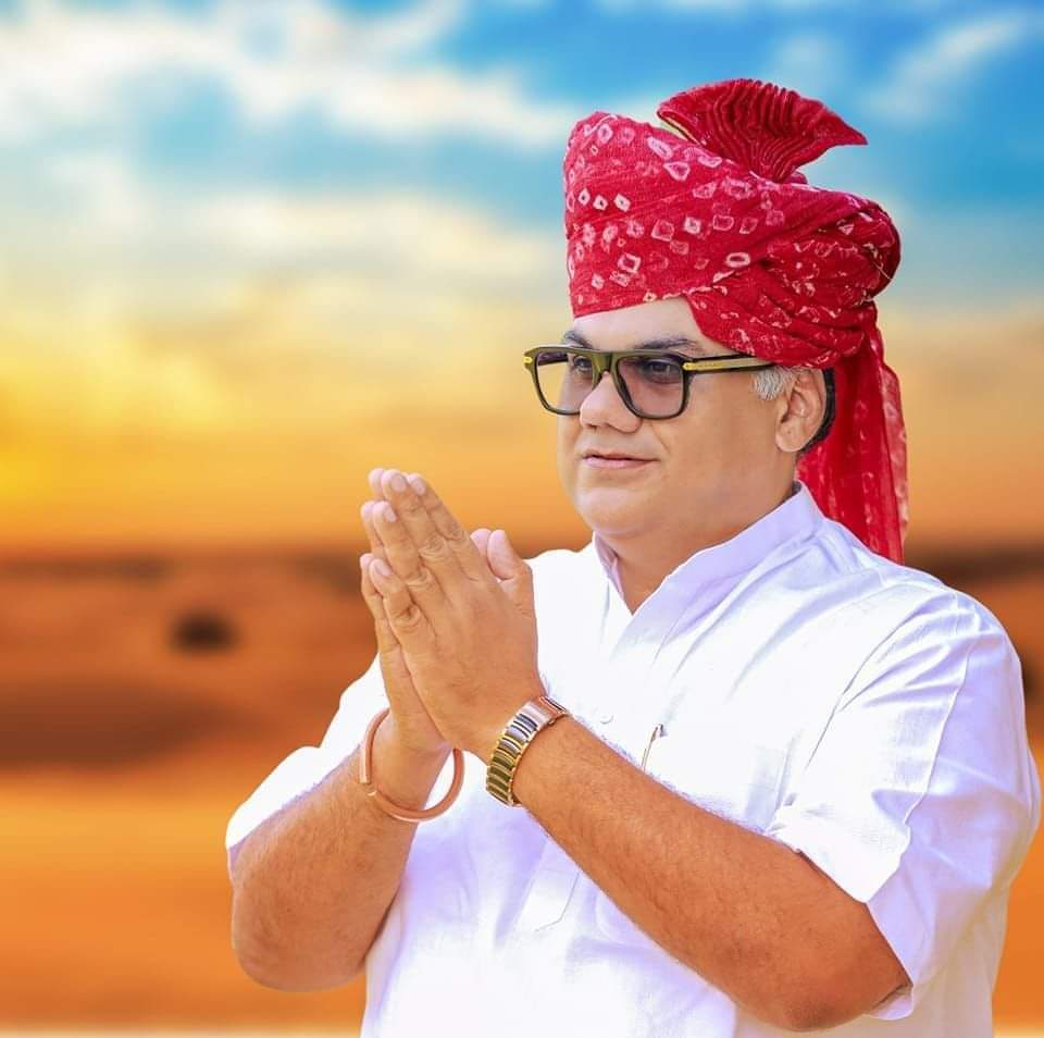 जालोर सिरोही सांसद श्री <a href="/devjimpatel/">Devji Patel</a>  जी को सांचोर विधानसभा क्षेत्र के भाजपा प्रत्याशी बनाये जाने पर शीर्ष नेतृत्व का हार्दिक आभार एवं हार्दिक शुभकामनाएं।

<a href="/BJP4Rajasthan/">BJP Rajasthan</a>  <a href="/BJP4Jalore/">BJP Jalore (मोदी का परिवार)</a> <a href="/chshekharbjp/">Chandrashekhar</a> <a href="/cpjoshiBJP/">C. P. Joshi</a>