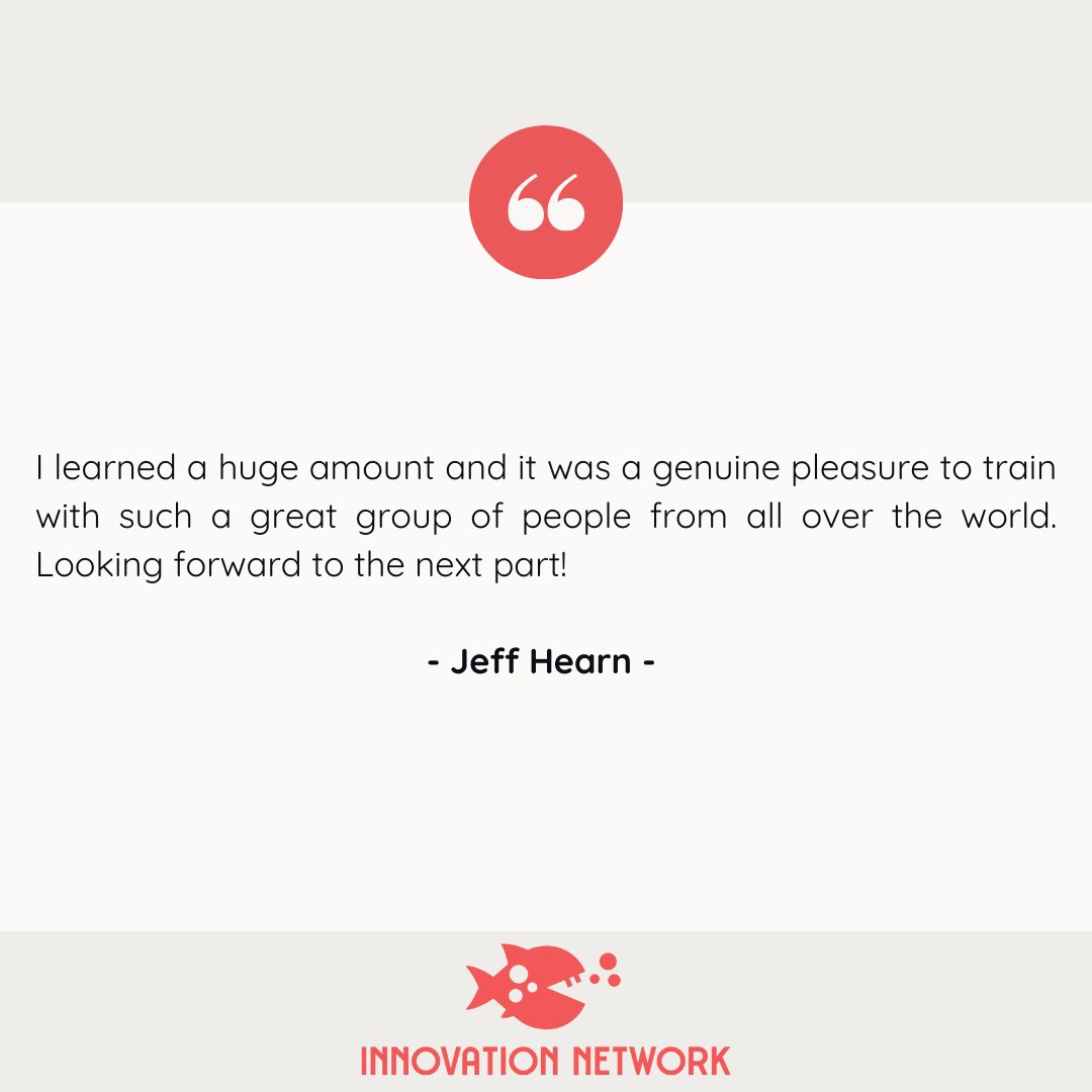 Reap the benefits of our innovation training! Hear it directly from this satisfied client.

Supercharge the competitiveness and productivity of your entire organization!
Visit us at  
innovationnetwork.info

#UserCentredDesign #BiasInDecisionMaking #UsabilityFocused