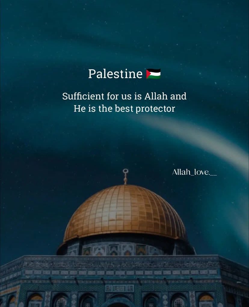 Thiawjuniorr7's tweet photo. “Allah est suffisant pour nous et Il est le meilleur protecteur”
Palestine 🇵🇸 vivra et vaincra.🫶🏾❤️ https://t.co/khHtDaAbir