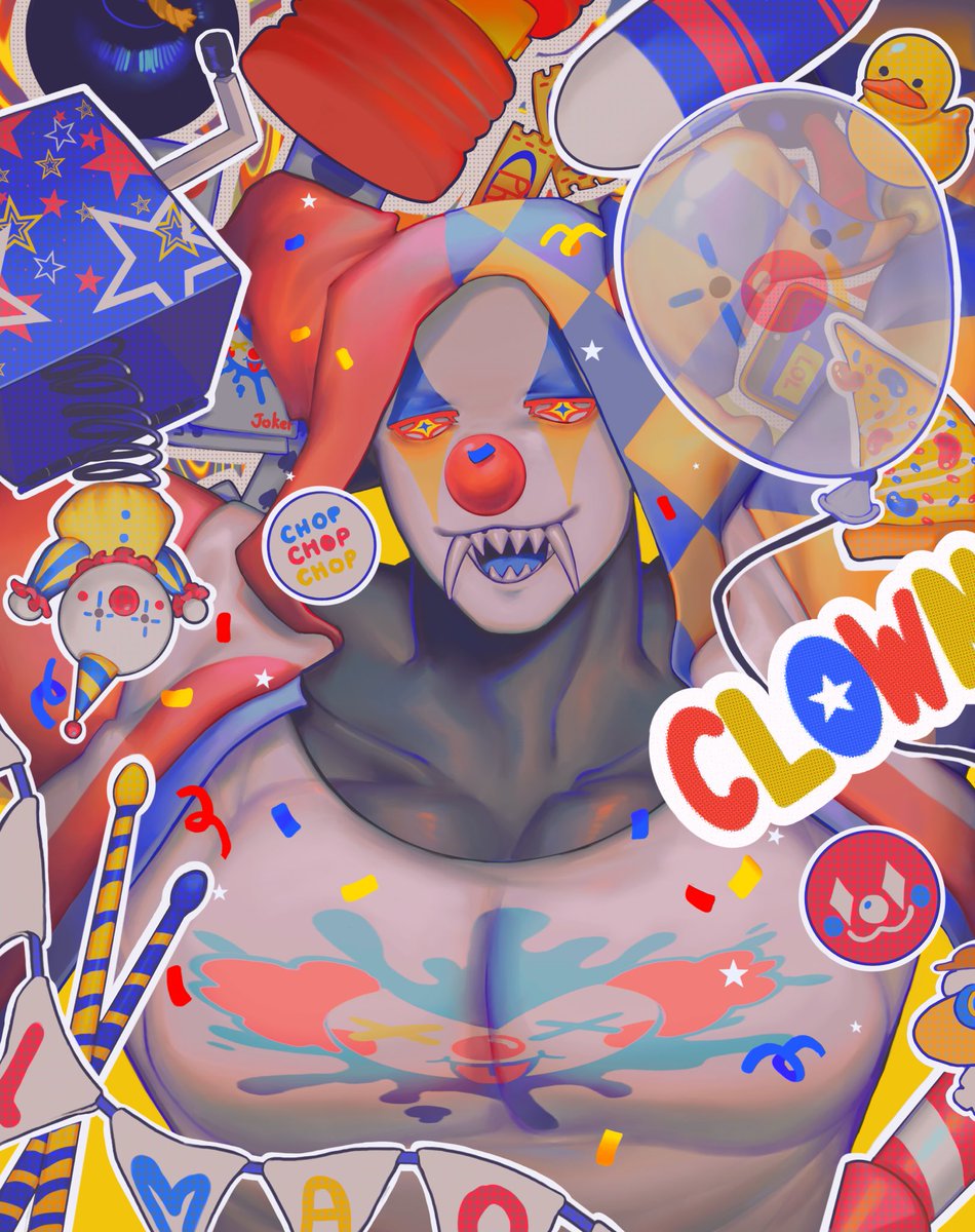 My OC 🤡🎊🧨🎉🎈