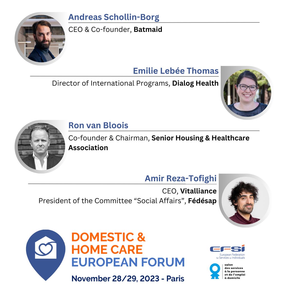 📢 𝗢𝘂𝗿 𝗽𝗿𝗼𝗴𝗿𝗮𝗺𝗺𝗲 𝗶𝘀 𝗳𝗶𝗹𝗹𝗶𝗻𝗴 𝘂𝗽! Take a deep dive into thought provoking discussions on where #PHServices industry finds itself today &amp; what to expect.

🗓️ When? 𝗡𝗼𝘃 𝟮𝟴/𝟮𝟵, 𝟮𝟬𝟮𝟯
📍 Where? 𝗣𝗮𝗿𝗶𝘀

▶️bit.ly/DHCEF23

#Innovation #B2B