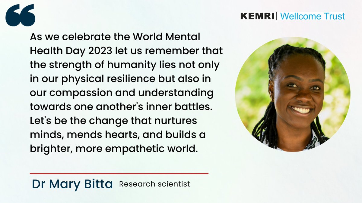 Good mental health is vital to our overall health and well-being. Celebrating #WorldMentalHealthDay2023.