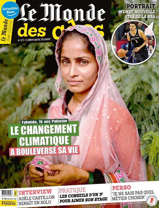 EmilieLopes's tweet photo. "La nuit, j'ai peur de la pluie." Un an après les inondations qui ont dévasté son pays, Fahmida tente toujours de se reconstruire.
Notre reportage sur les conséquences du changement climatique au #Pakistan est à retrouver dans @MondeAdosMag 
📷 @MarionPehee https://t.co/NJzzPAZ0xJ