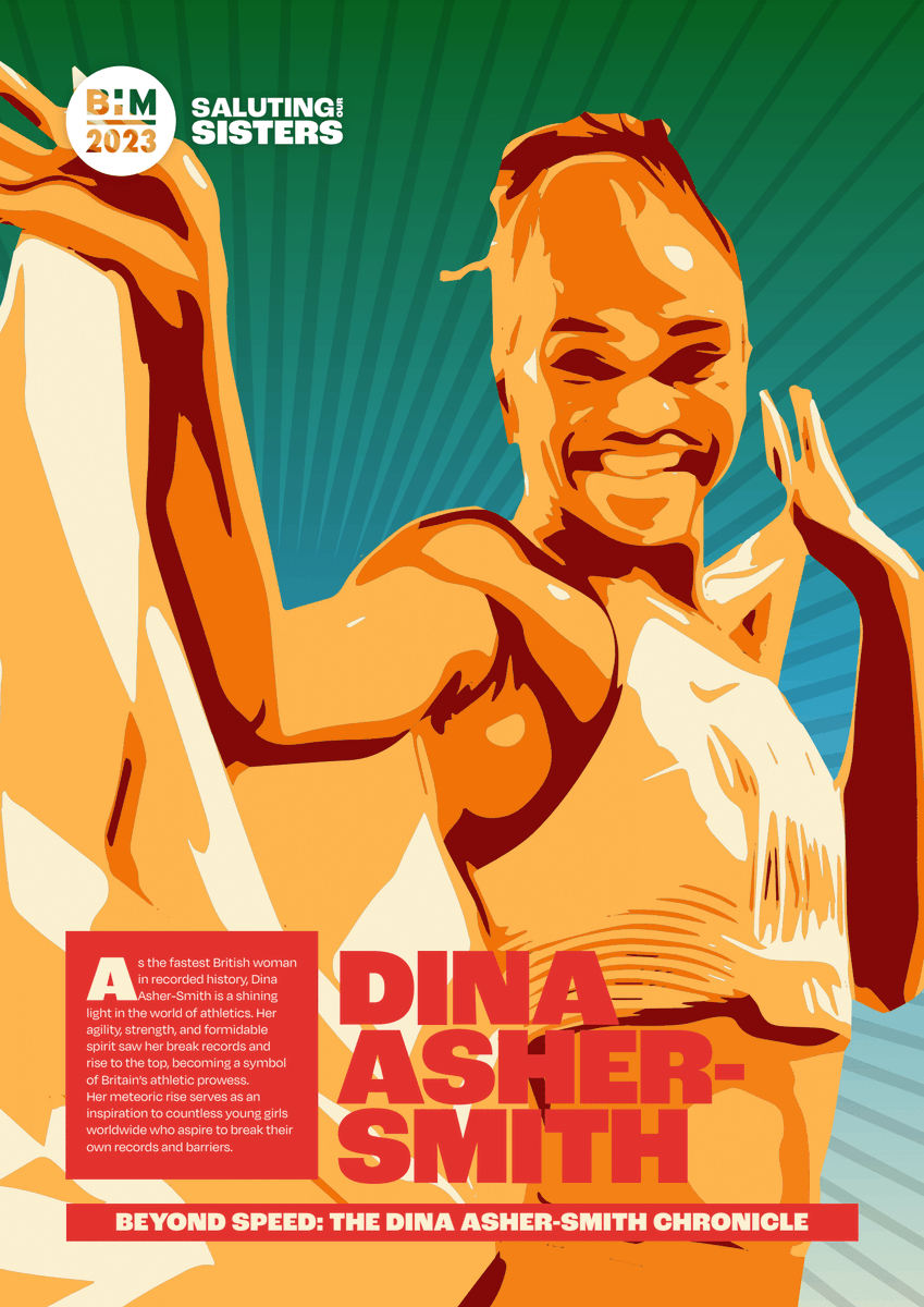 Black History Month 2025 (@bhmuk) on Twitter photo Dina Asher Smith <a href="/dinaashersmith/">Dina Asher-Smith</a> continues to inspire us all with her incredible talent and dedication. Her blazing speed on the track and unwavering determination off it make her a true role model for aspiring athletes everywhere #salutingoursisters #BlackHistoryMonth #BHM2023 Dina Asher Smith <a href="/dinaashersmith/">Dina Asher-Smith</a> continues to inspire us all with her incredible talent and dedication. Her blazing speed on the track and unwavering determination off it make her a true role model for aspiring athletes everywhere #salutingoursisters #BlackHistoryMonth #BHM2023