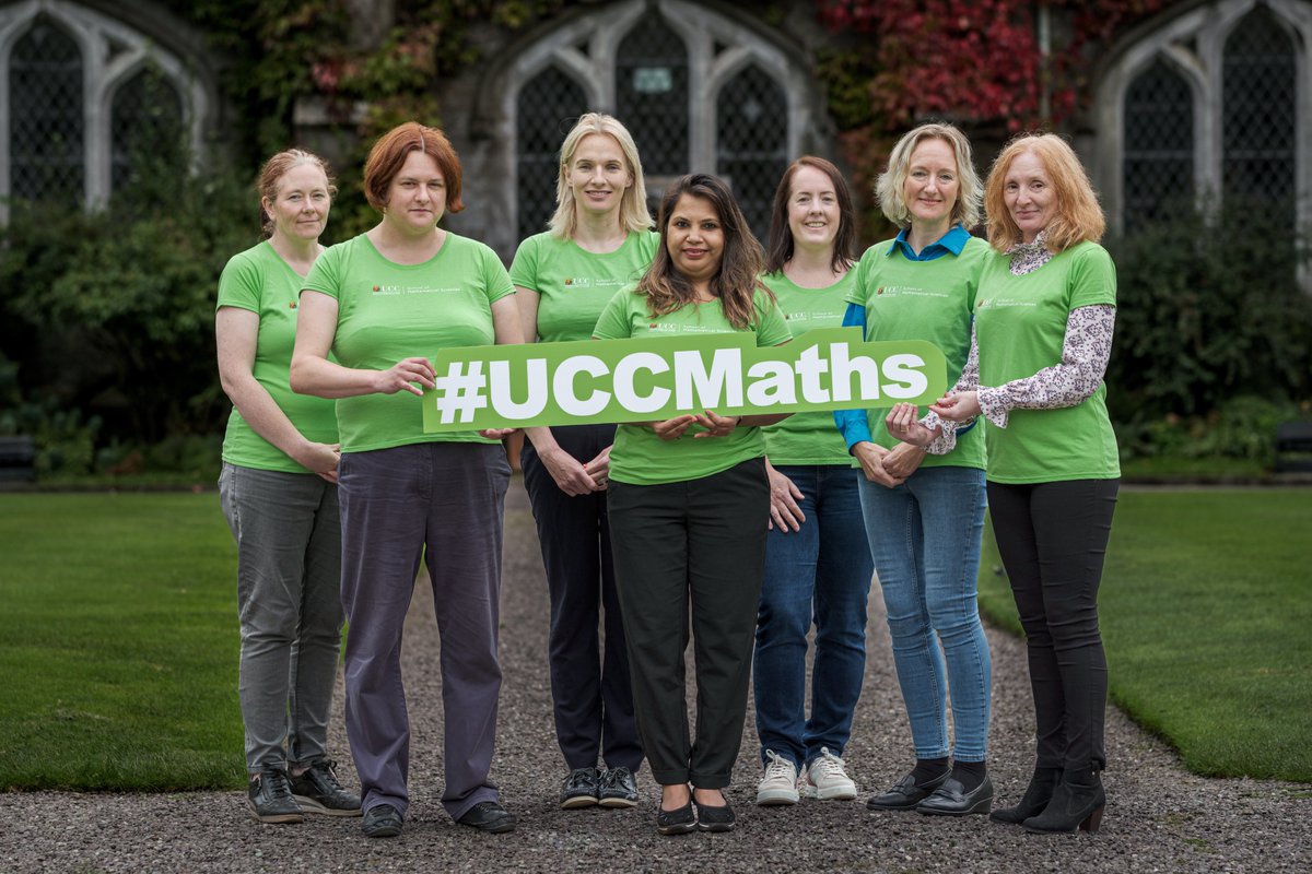 Happy International Day of Women in Statistics and Data Science! Our colleagues in @uccsms (incl. Vice Head of School @katejosullivan & Snr Lecturer Linda Daly) have come together to support this fantastic initiative. Learn more here: cwstat.org #IDWSDS2023