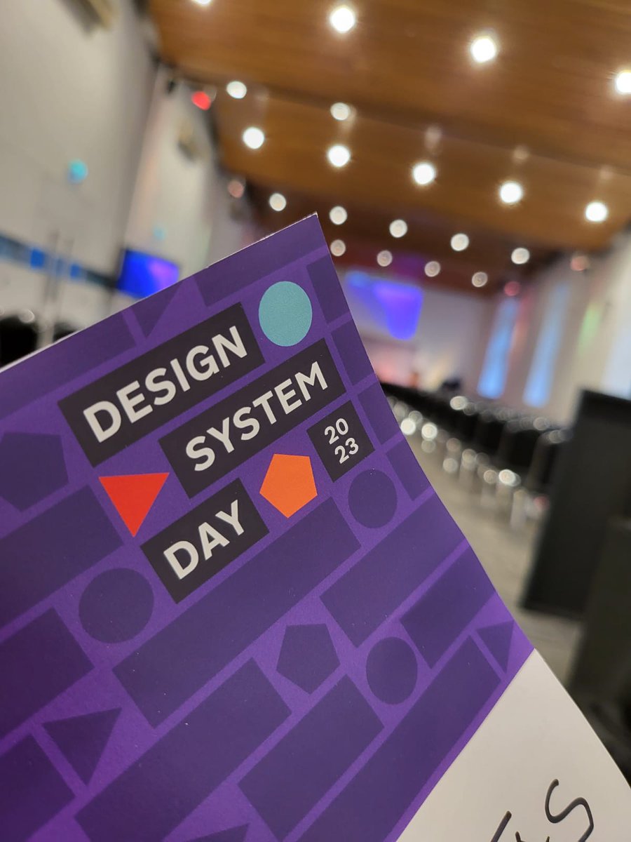 Today is the start of Design System Day ‘23! For the next 2 days we’re gathering as a community to learn and share information about design systems that make the best public services. 🧵 Stay tuned as we'll be posting updates on this thread! If you’re attending, use #DSDay23