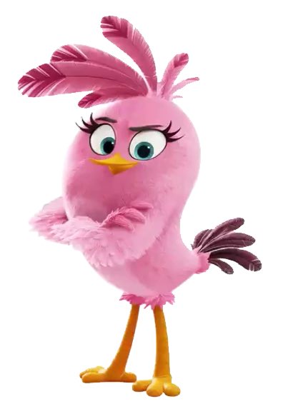 The VA:                         The Character:

#katemckinnon #angrybirds #angrybirdsmovie