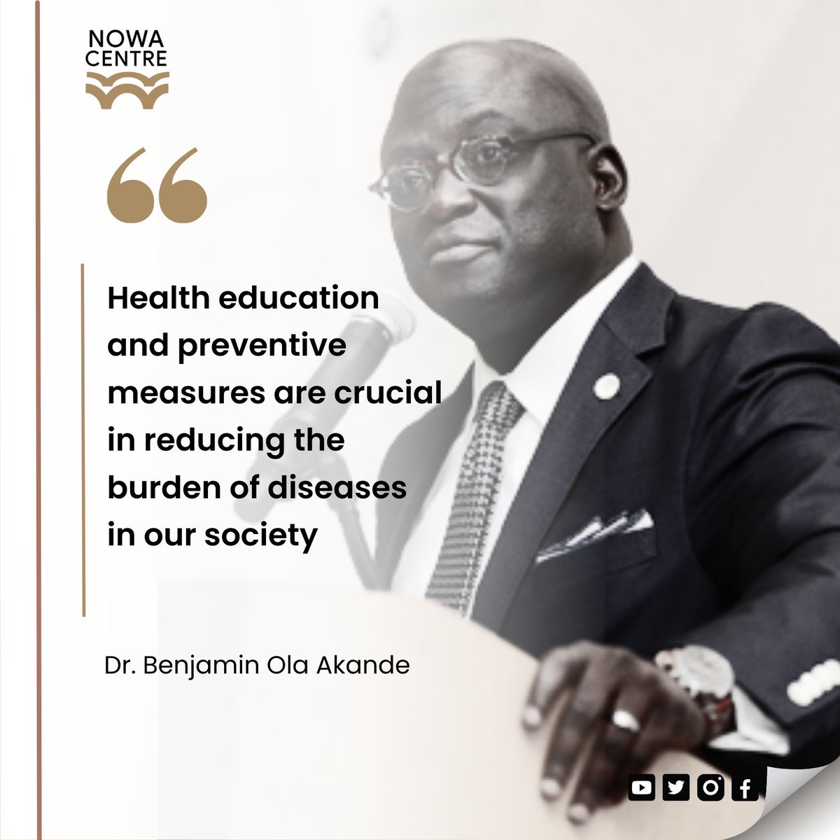 nowacentre's tweet photo. Dr. Benjamin Ola Akande is a dynamic leader with a remarkable career spanning education, business, and global impact. #NowaCentre #leadership #GlobalImpact #Inspiration #VisionaryLeader #StifelFinancial #Innovator https://t.co/9M3rodLbjv