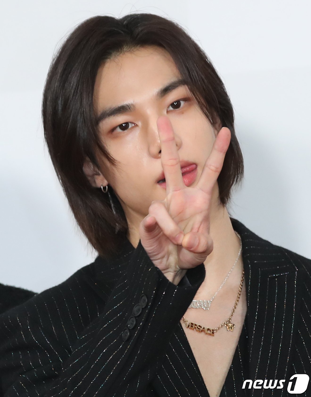 Viral Takes on X: Stray Kids' Hyunjin at the 2023 The Fact Music Awards  red carpet.  / X