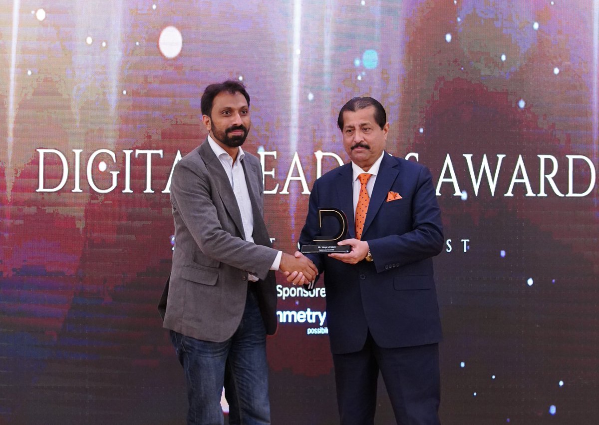 On bhalf of Mr. Tabish Sabah - Director & CEO of Touchpoints Pvt Ltd his team member has received the Digital Leader Award at digi leaders Conference 2023. Sponsored by Symmetry Group. #digitalleadersawards #digitalleaders