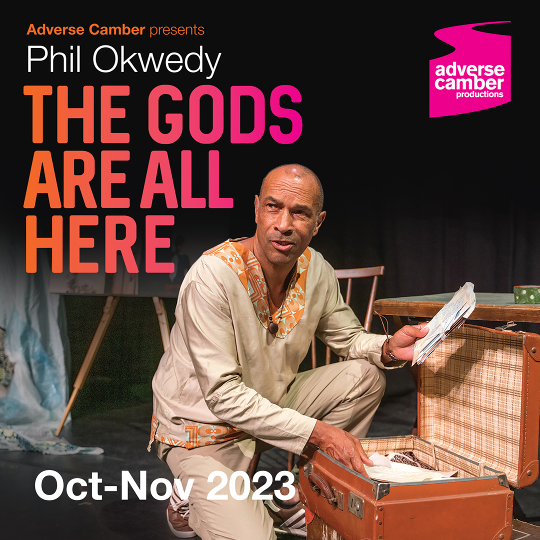 Black Country Touring (@bct_touring) on Twitter photo Don't miss "The Gods Are All Here" by <a href="/adversecamber20/">Adverse Camber</a>
<a href="/philokwedy/">phil okwedy</a> weaves song, folktales and legends of the African diaspora with his experiences of growing up in Wales in the 1960s/70s.
Wednesbury Library, 17th October at 7:30pm.
For ages 12+.
<a href="/sandwelllibs/">Sandwell Libraries</a> <a href="/ace_national/">Arts Council England</a> Don't miss "The Gods Are All Here" by <a href="/adversecamber20/">Adverse Camber</a>
<a href="/philokwedy/">phil okwedy</a> weaves song, folktales and legends of the African diaspora with his experiences of growing up in Wales in the 1960s/70s.
Wednesbury Library, 17th October at 7:30pm.
For ages 12+.
<a href="/sandwelllibs/">Sandwell Libraries</a> <a href="/ace_national/">Arts Council England</a>