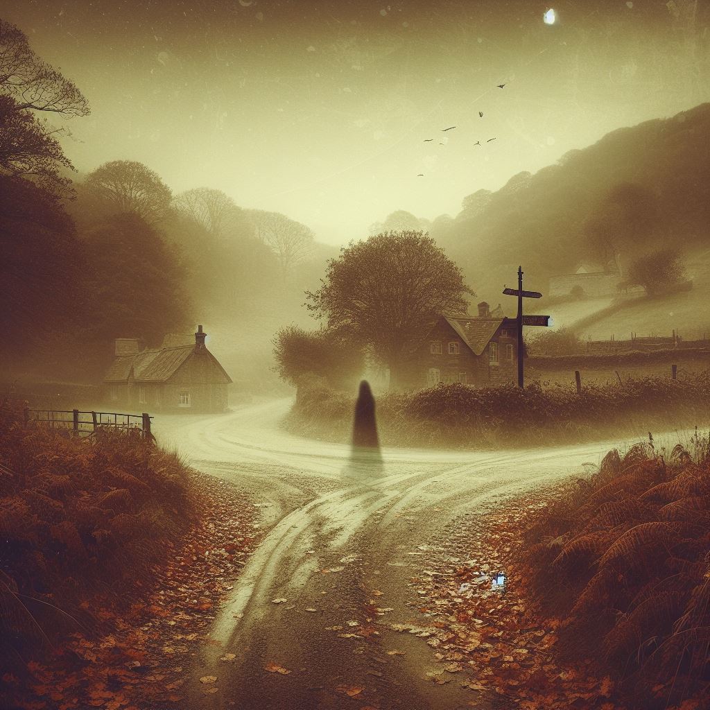 Welsh folklore tells us to beware crossroads on October 31:
"It was firmly believed in former times that on All Hallow's Eve the spirit of a departed person was to be seen at midnight on every cross-road and on every stile."
Folklore of Wales 1909
🎃
#FairyTaleTuesday #Halloween