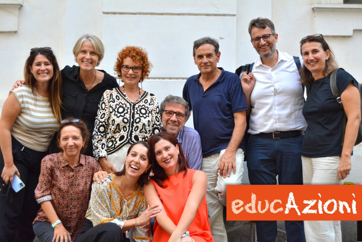 Una parte della squadra di #educAzioni a Roma per l'evento sui Patti di Comunità del 6 ottobre scorso.
Grazie ai/alle tanti/e partecipanti! Abbiamo dimostrato la ricchezza e l'efficacia di questi strumenti di rigenerazione territoriale, educativa e sociale.