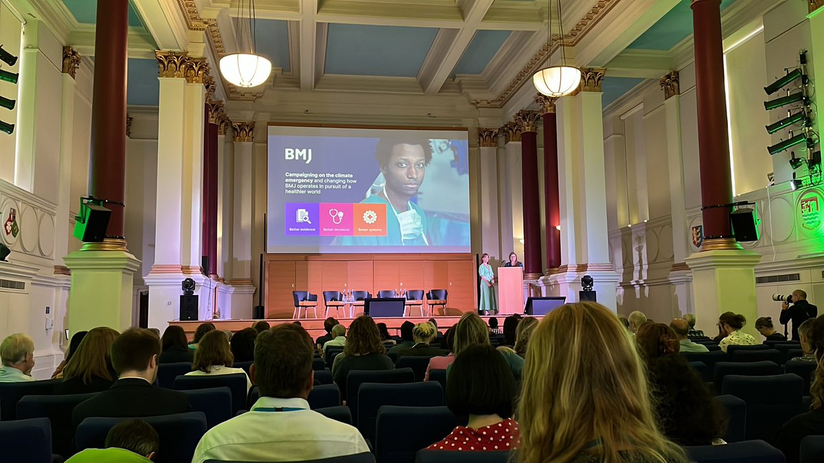 At @TheBMA House for @bmj_company Net Zero Conference 2023 
#sustainablehealthcare