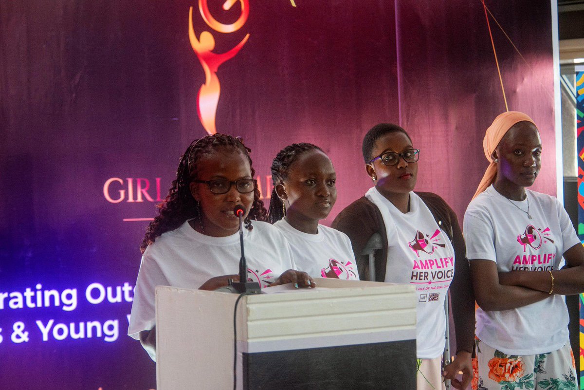 ahfugandacares's tweet photo. “We need to empower girls with the knowledge and understanding they need to make informed decisions about their bodies, relationships, and sexual health thus enabling them reach their full potential” says 
@BridgetDivineOJ 

#GirlChampionAwards23 
#GirlsBreakingBarriers https://t.co/IUyeRH5NhR
