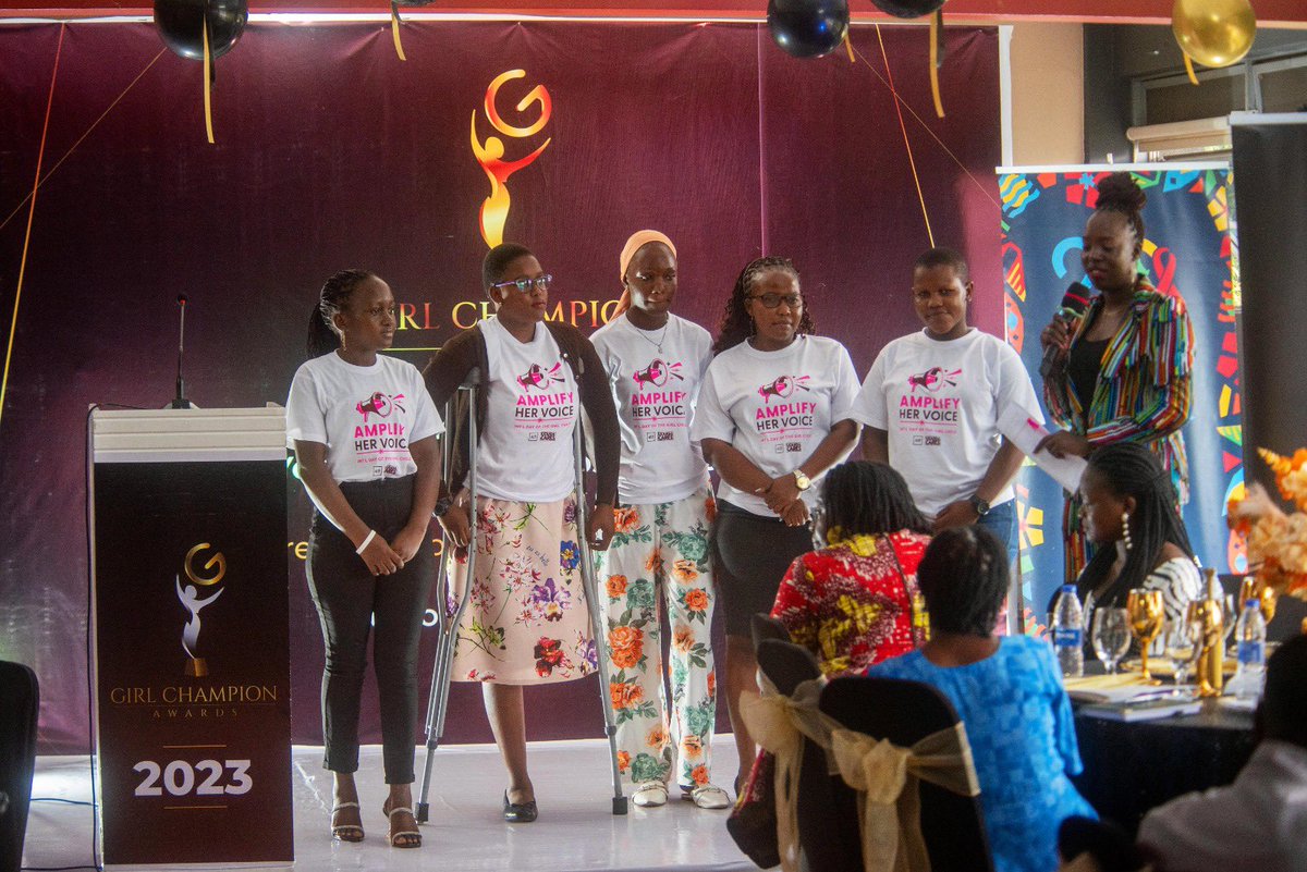 ahfugandacares's tweet photo. “We need to empower girls with the knowledge and understanding they need to make informed decisions about their bodies, relationships, and sexual health thus enabling them reach their full potential” says 
@BridgetDivineOJ 

#GirlChampionAwards23 
#GirlsBreakingBarriers https://t.co/IUyeRH5NhR