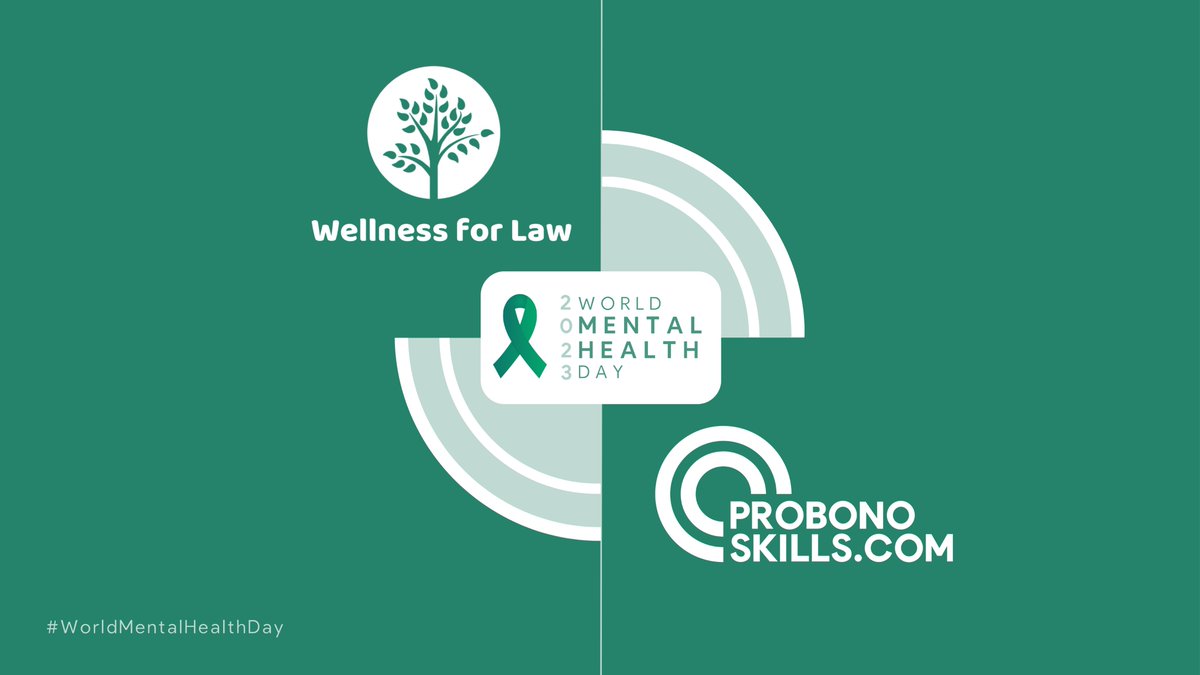 We are pleased to announce our partnership with <a href="/Wellness4LawUK/">Wellness for Law UK</a> today, on #WorldMentalHealthDay2023. Together we will provide training and support to students and volunteers involved in law clinics across the UK. #SelfCareMatters