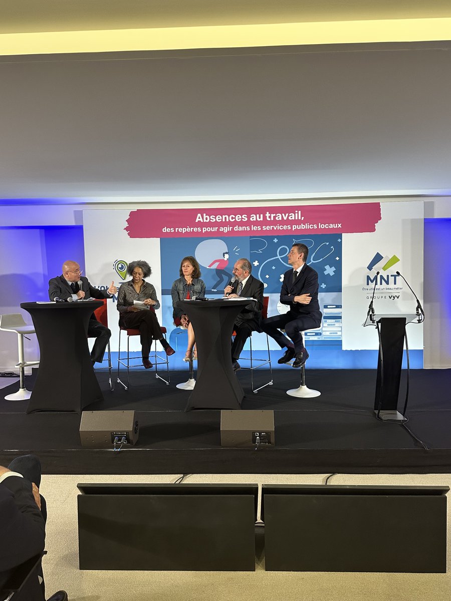 [#ObservatoireMNT] 🗣️<a href="/laurent_sceaux/">Philippe LAURENT</a>, pdt du #CSFPT et vice-pdt de l’<a href="/l_amf/">AMF | Association des maires de France</a> : "le mot absentéisme est connoté de manière très négative, je tiens donc à féliciter le changement de sémantique opéré dans l'étude de l'observatoire qui parle d'absence au travail."