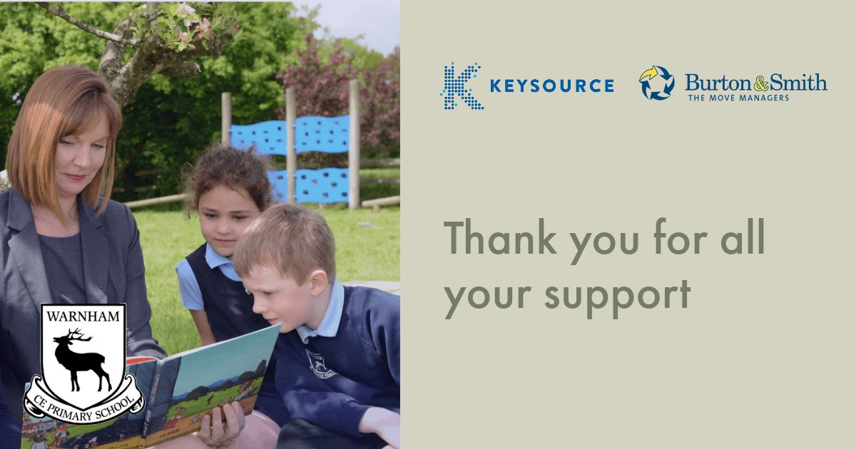 When <a href="/keysource/">Keysource</a> got in touch to see if <a href="/WarnhamCEP/">Warnham CE Primary</a>  might be able to use some of their surplus office furniture, it was an offer too good to refuse! But how to shift it? Enter stage right <a href="/_Burtonandsmith/">Burton & Smith</a> - heroes in disguise! Thank you both for your generosity and support. 🥰