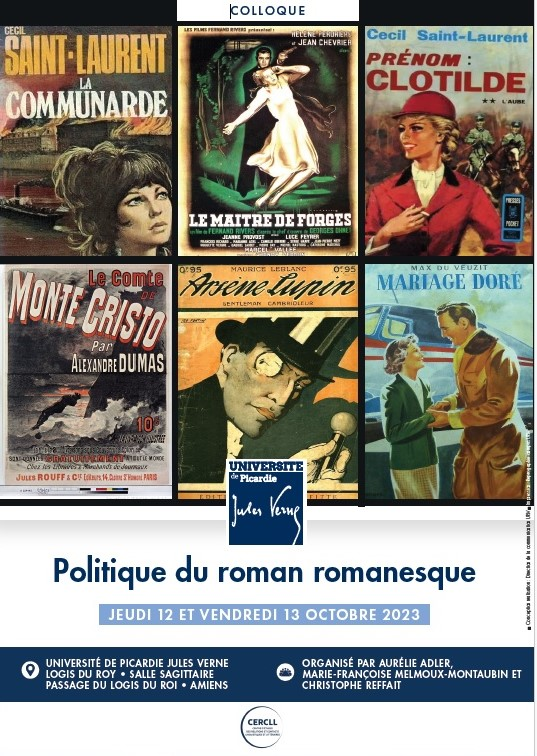 Nous vous attendons au Logis du Roy à Amiens jeudi et vendredi 12-13 Octobre 2023, pour le colloque "Politique du roman romanesque". Programme ici: u-picardie.fr/medias/fichier…