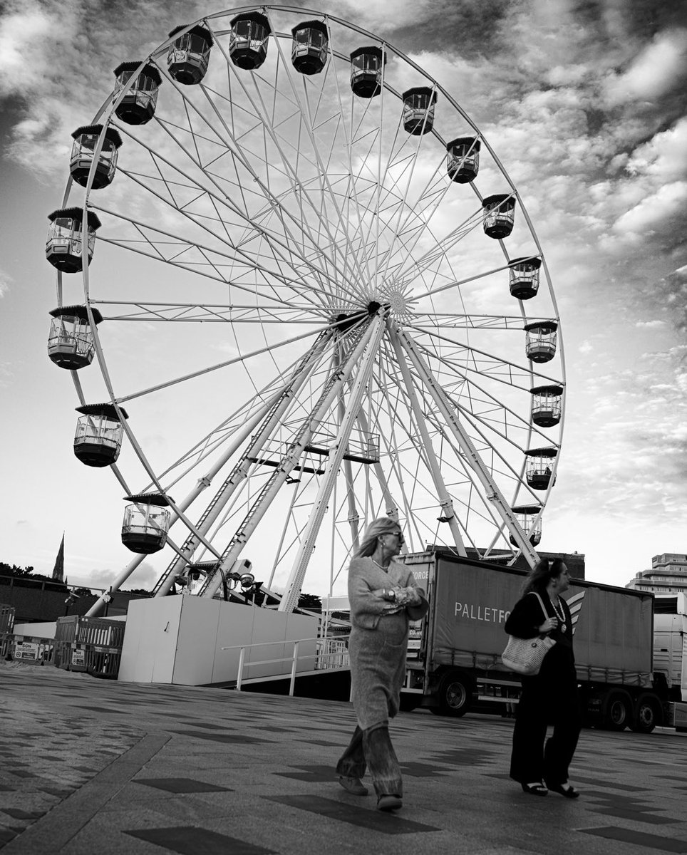 #bigwheel #bournemouth #myview #ourstreets #Monochrome #streetphotography #spicollective #lensonthestreets #streetsshared #bnw #35mm