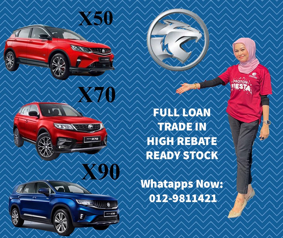 ProtonSha's tweet photo. Nak beli kereta 🚗

Takde duit muka??
Kerja baru sebulan??
Takde lesen ??

Takpe boleh je.. wsap sis now 👇🏻👇🏻

https://t.co/RftvV8R5UZ
https://t.co/RftvV8R5UZ https://t.co/a6cMIVaudX