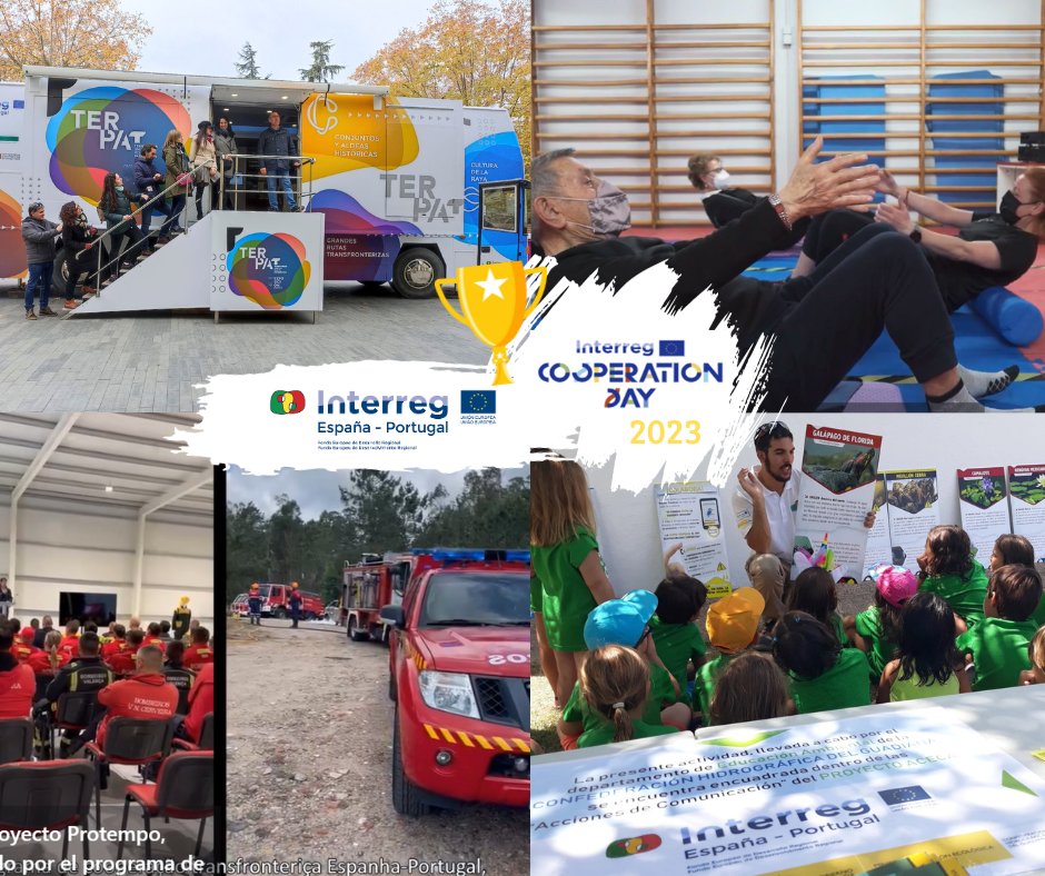 poctep's tweet photo. Estos son los 6 proyectos ganadores del concurso #POCTEP 🇵🇹🇪🇸#InterregCooperationDay | Saiba mais sobre estes projetos de cooperação transfronteiriça:   

LINK 👉 https://t.co/XHDPzCv5jV https://t.co/Qg3Qvk9a0z