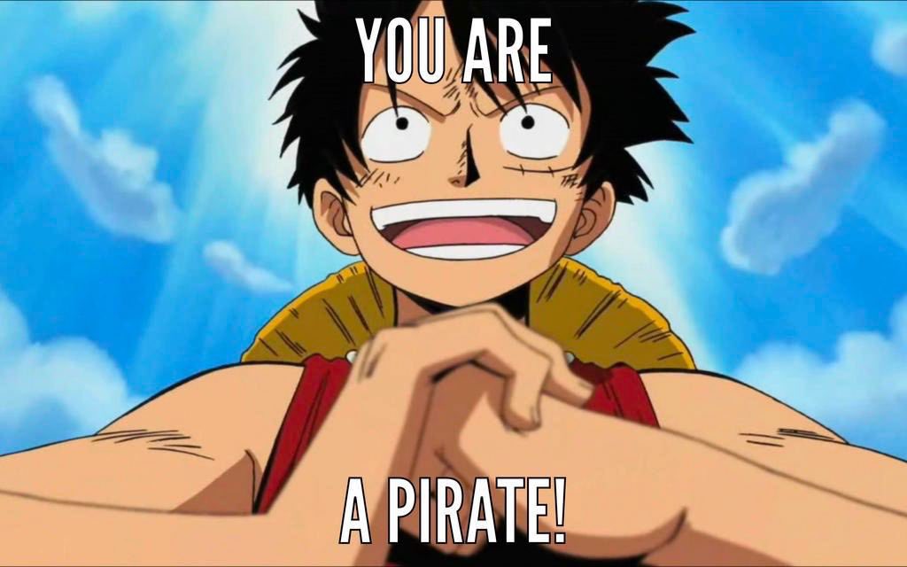 $LUFFY © KING OF PIRATES
Oh, the islands in the south are warm...
And their heads get really hot...
They grow-a pineapples...
They grow-a coconuts...
And they're all morons!
The islands in the north are snowy...
And their heads get really cold...

Channel: t.me/luffycoin_chan…
