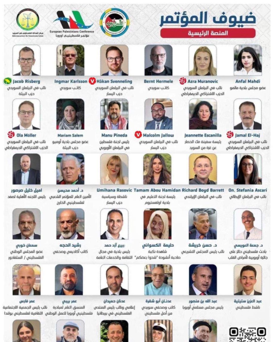 När mannen som tänkte gå på Hamas-konferensen tycker att vi ska fortsätta skicka pengar till Gaza, så oväntat.